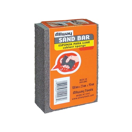 Allway 4 in x 3-1/2 in x 1 in Medium/Fine Sandbar MF